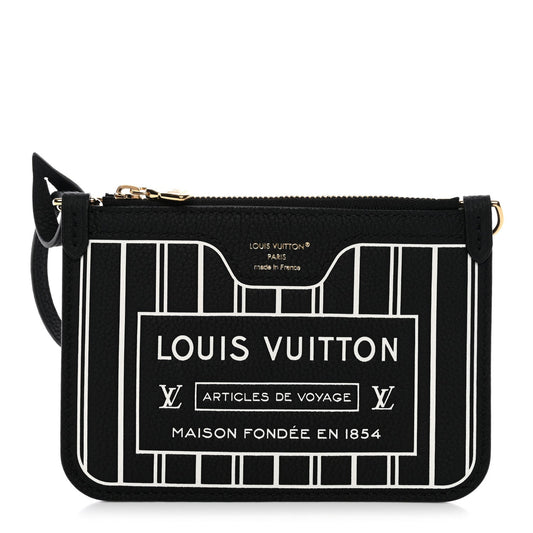 Calfskin Neverfull Inside Out BB Pochette Black