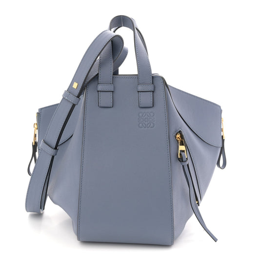 Calfskin Small Hammock Shoulder Bag Atlantic