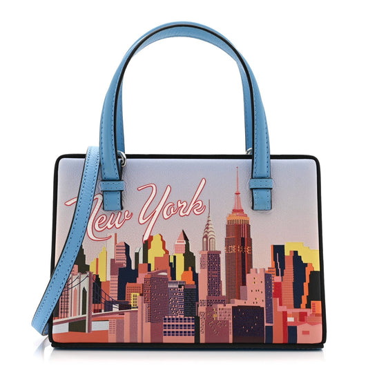 Calfskin Small Postal Soho Greene Street New York Bag Multicolor