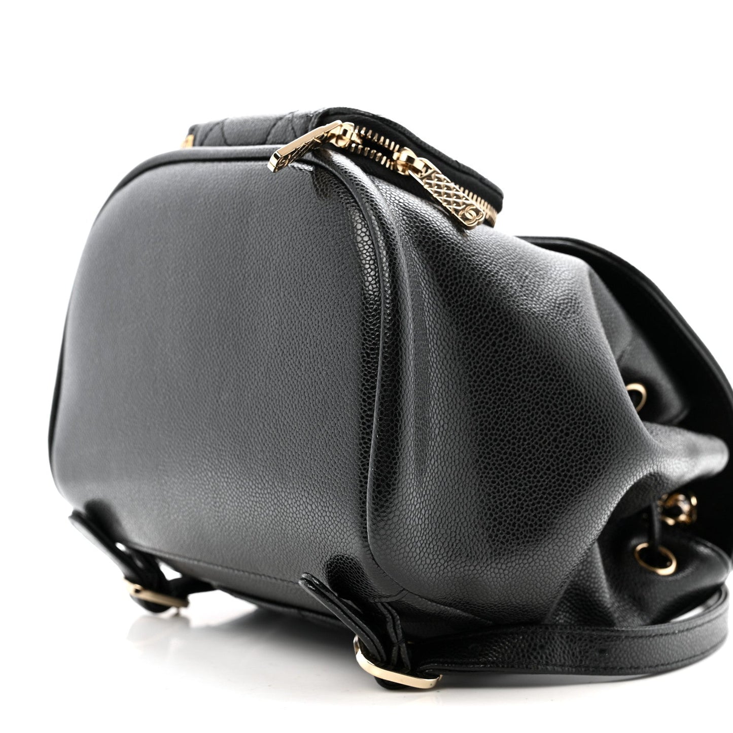 Caviar Quilted Mini Business Affinity Backpack Black
