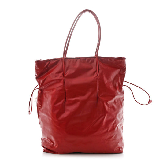 Calfskin Polly Tote Red
